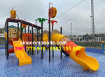 Cầu trượt liên hoàn bể bơi trẻ em